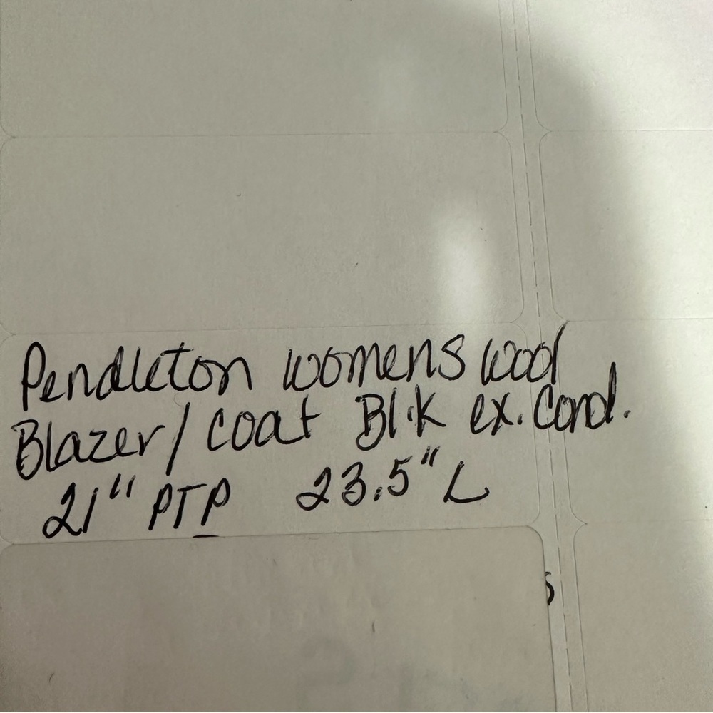 Pendleton Womens Wool Coat Large - image 3